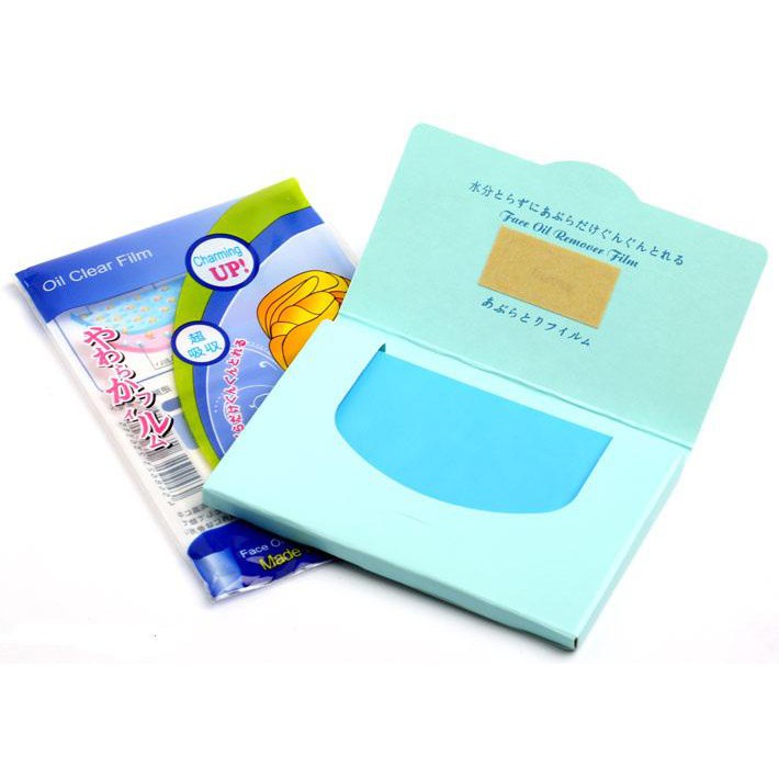 Giấy Thấm Dầu Jomi Face Oil Remover Film [1 Gói 70 Miếng]