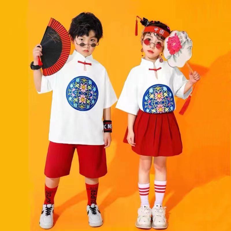 Trang Phục Biểu Diễn Múa Phong Cách Trung Hoa Cho Bé