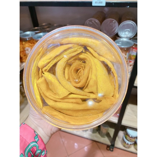 XOÀI SẤY DẺO XẾP HOA HỘP 500G