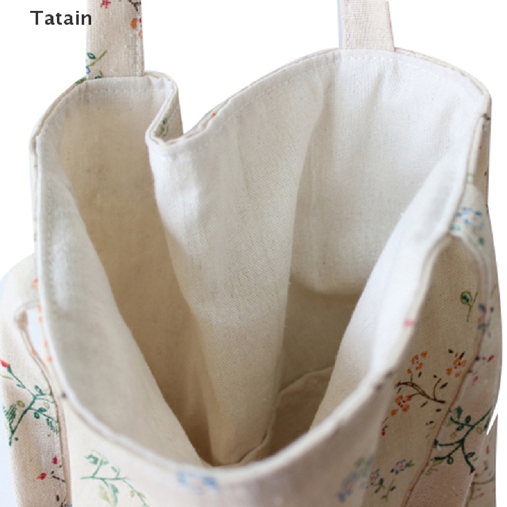 Túi xách tay bằng cotton lanh phong cách cổ điển thời trang đi biển cho nữ