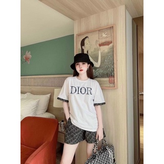 Set áo phông hoạ tiết chữ dr kèm quần đùi