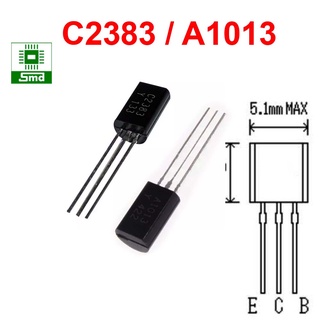 Transistor C2383 / A1013 1A 160V Kiểu chân cắm TO92 trans PNP NPN 2SC2383 2SA1013 linh kiện điện tử chất lượng