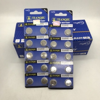 10 Viên Pin AG13, LR44H, 357A TIANQIU 1.5V dùng cho đồng hồ đeo tay, đồ chơi, nhiệt kế