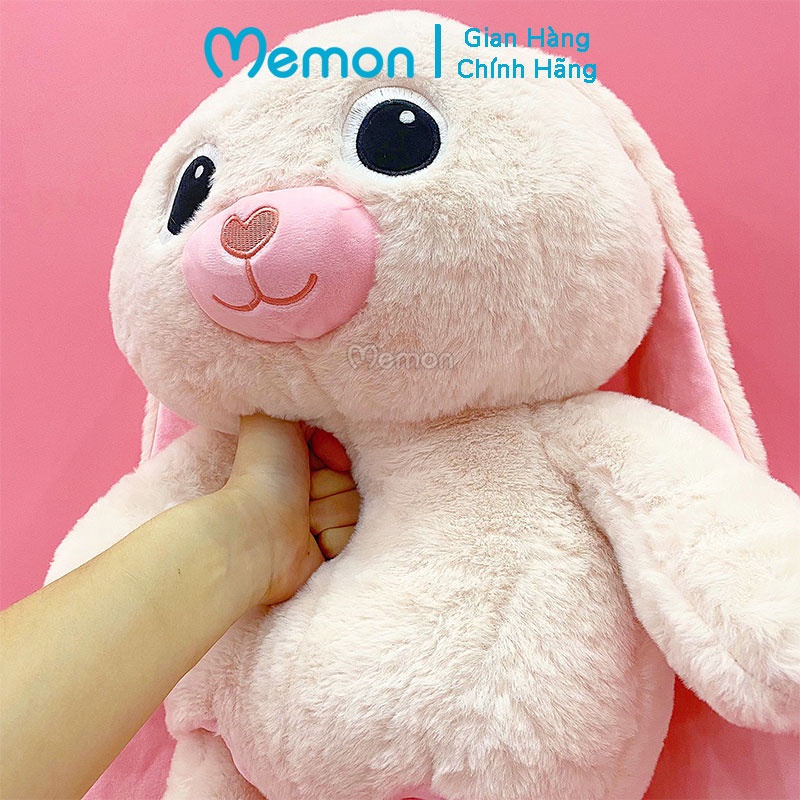 Gấu Bông Thỏ Tai Dài Mềm Mịn Cao Cấp Memon