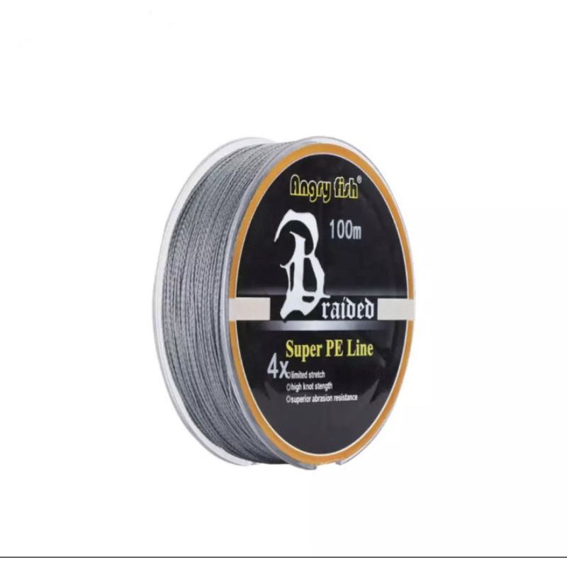 AngryFish Diominate Dây PE 4 Dây Câu Cá Braided 100 M/109yds Nhiều Màu//H5