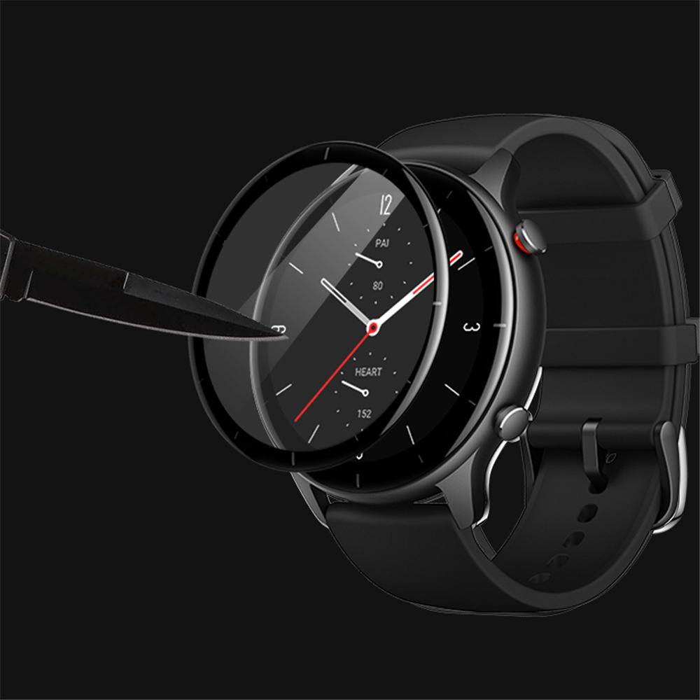 BEBETTERM Phim Dán 3D Mềm Trong Suốt Chống Dấu Vân Tay Bảo Vệ Cho Huami Amazfit GTR 2e