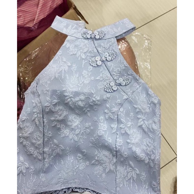 ÁO CROPTOP SƯỜN XÁM CÁCH TÂN FORM XINH