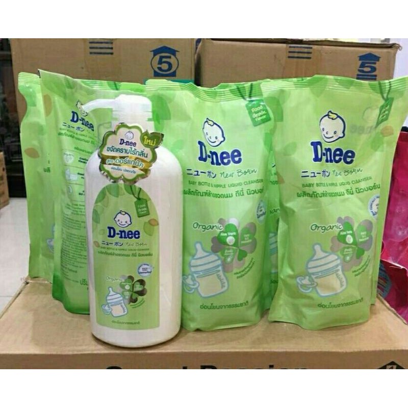 NƯỚC RỬA BÌNH SỮA DNEE 620mL- Thái Lan