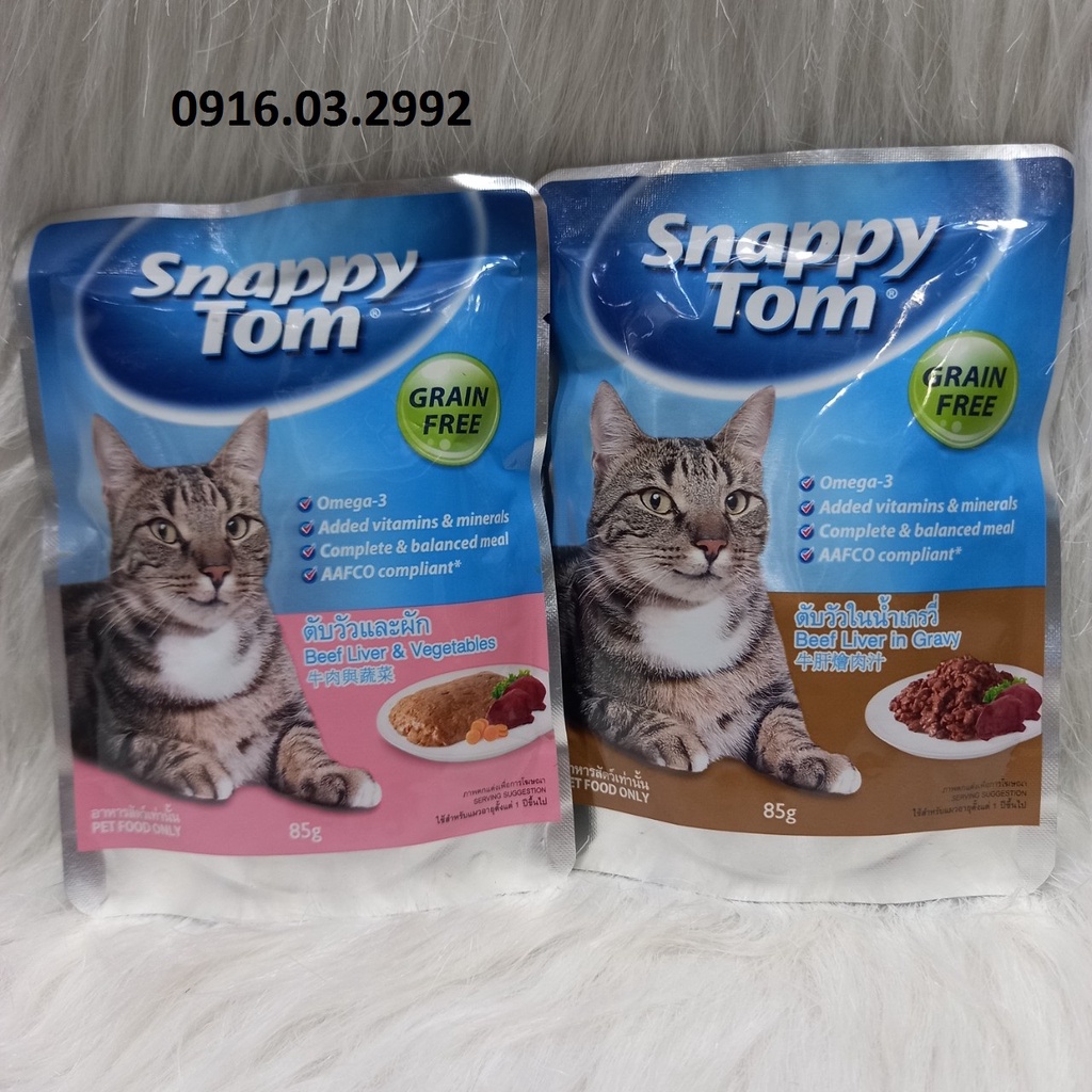 Pate cho mèo Snappy Tom 400g, Pate Snappy Tom