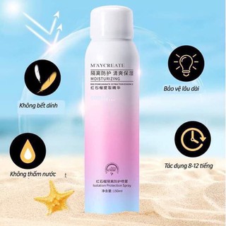 XỊT CHỐNG NẮNG -
 M'AY CREATE