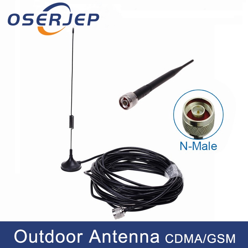 Ăng ten bắt sóng GSM CDMA kèm dây cáp 10M dành cho điện thoại di động