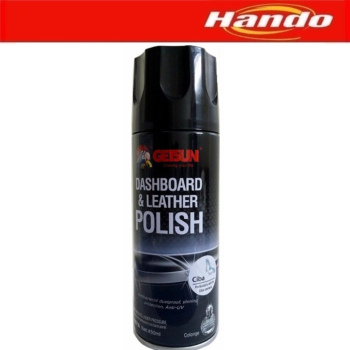 Chai xịt đánh bóng phục hồi táp lô xe ô tô Getsun Hando 450ml
