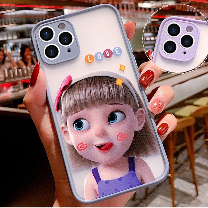 Ốp lưng iphone nhám love princess 5/5s/6/6plus/6s/6splus/7/7plus/8/8plus/x/xr/xs/11/12/pro/max/plus/promax - Awifi U5-4