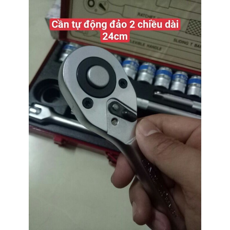 - Bộ khẩu tuýp 1/2 25  chi tiết chính hãng  BARKER U.S.A