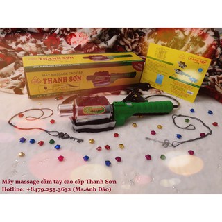 Máy Massage Cầm Tay Cao Cấp Thanh Sơn (cán cầm bằng nhựa cách điện)