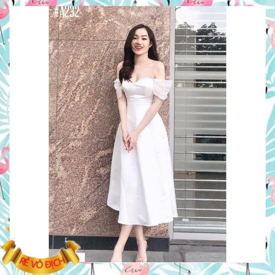 Đầm dự tiệc cúp ngực trễ vai dáng dài ROSSY Dress cực sang chảnh | BigBuy360 - bigbuy360.vn