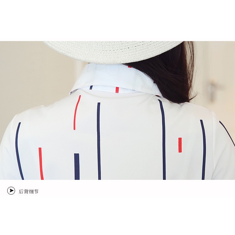 Áo Sơ Mi Nữ Trắng Công Sở Dáng Suông (40-65kg), Vải Trơn Kẻ Màu Hàng Nhập Cao Cấp SM153