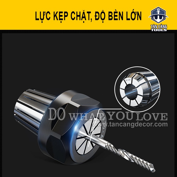 Collet CNC Huhao ER20 ( Nhiều Cỡ Kẹp )