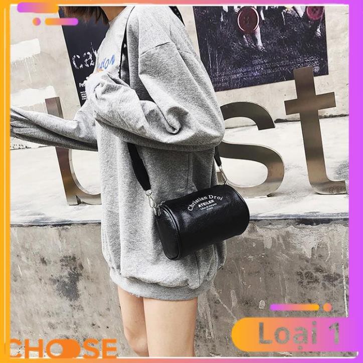 Túi Đeo Chéo Nữ Choose Hình Trụ Túi Da Sành Diệu Xinh Xắn Cho Các Nàng BBK4K1