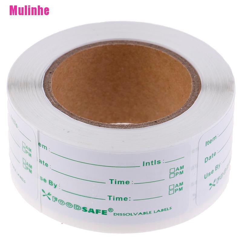 Set 250 Nhãn Dán Tự Dính Có Thể Tháo Rời Dùng Để Trang Trí Thức Ăn Đông Lạnh