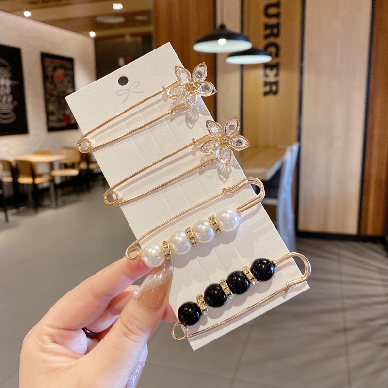 Set 2 / 10 Ghim Cài Thắt Lưng Thời Trang Hàn Quốc Chất Lượng Cao