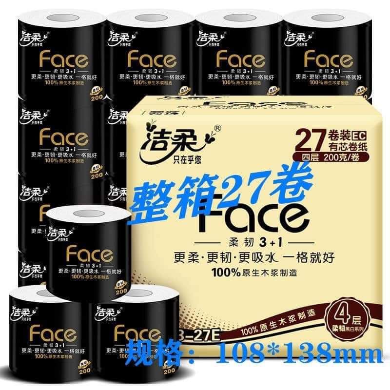 🍄🍄 Giấy vệ sinh FACE đen 27,30 cuộn