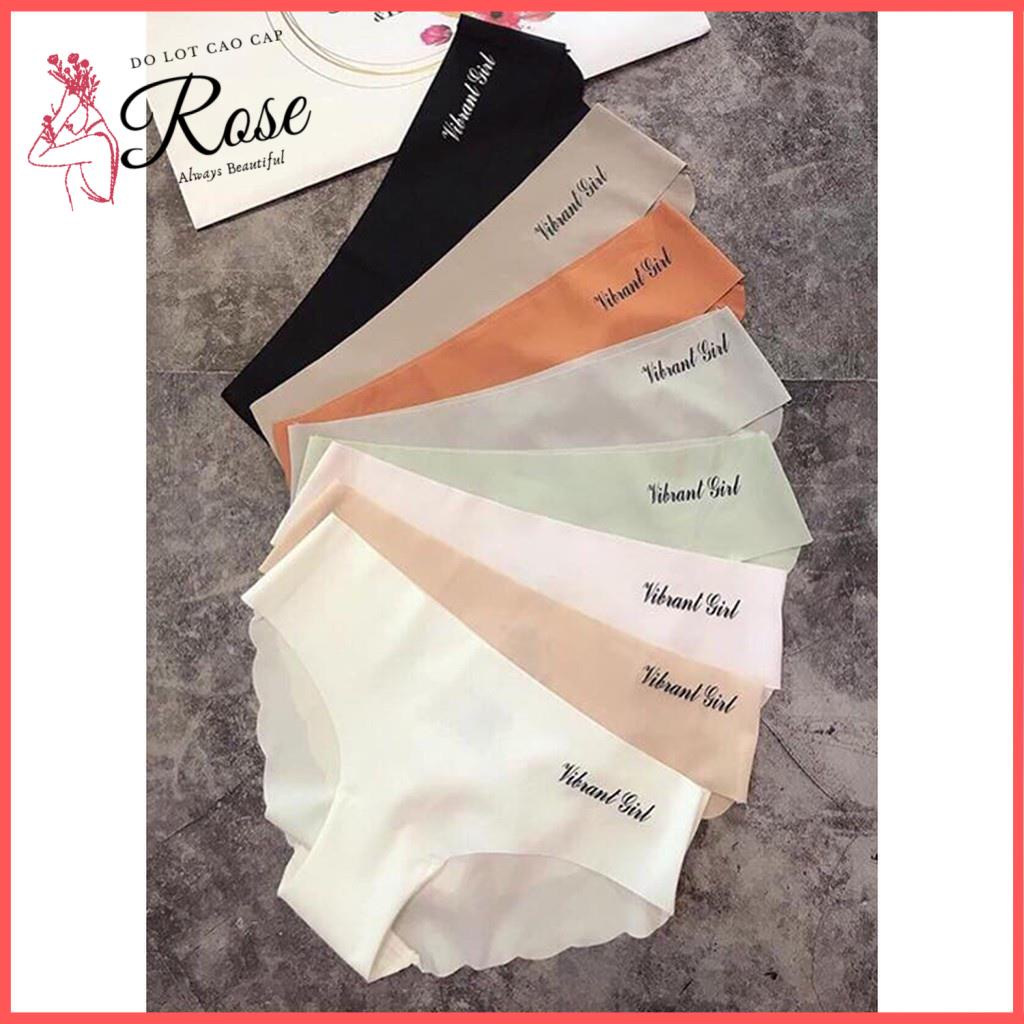 Quần Lót Nữ Su Đúc Viền Sóng Quần Chíp Cạp Vừa Không Hằn Viền - Rose 1028