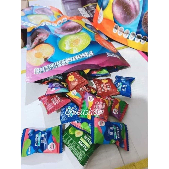 Ô mai mix 6 vị COLORFUL PLUM 34k/ gói 500gr