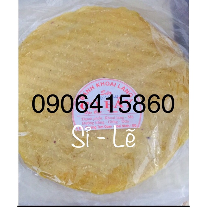 COMBO 3 XẤP BÁNH KHOAI LANG SỮA VỚI GIÁ CHỈ 80 NGÀN - ĐẶC SẢN TAM QUAN- HOAI NHƠN - BÌNH ĐỊNH