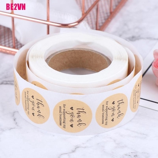 [W&T]Cuộn 500 Nhãn Dán In Với Cảm Ơn
