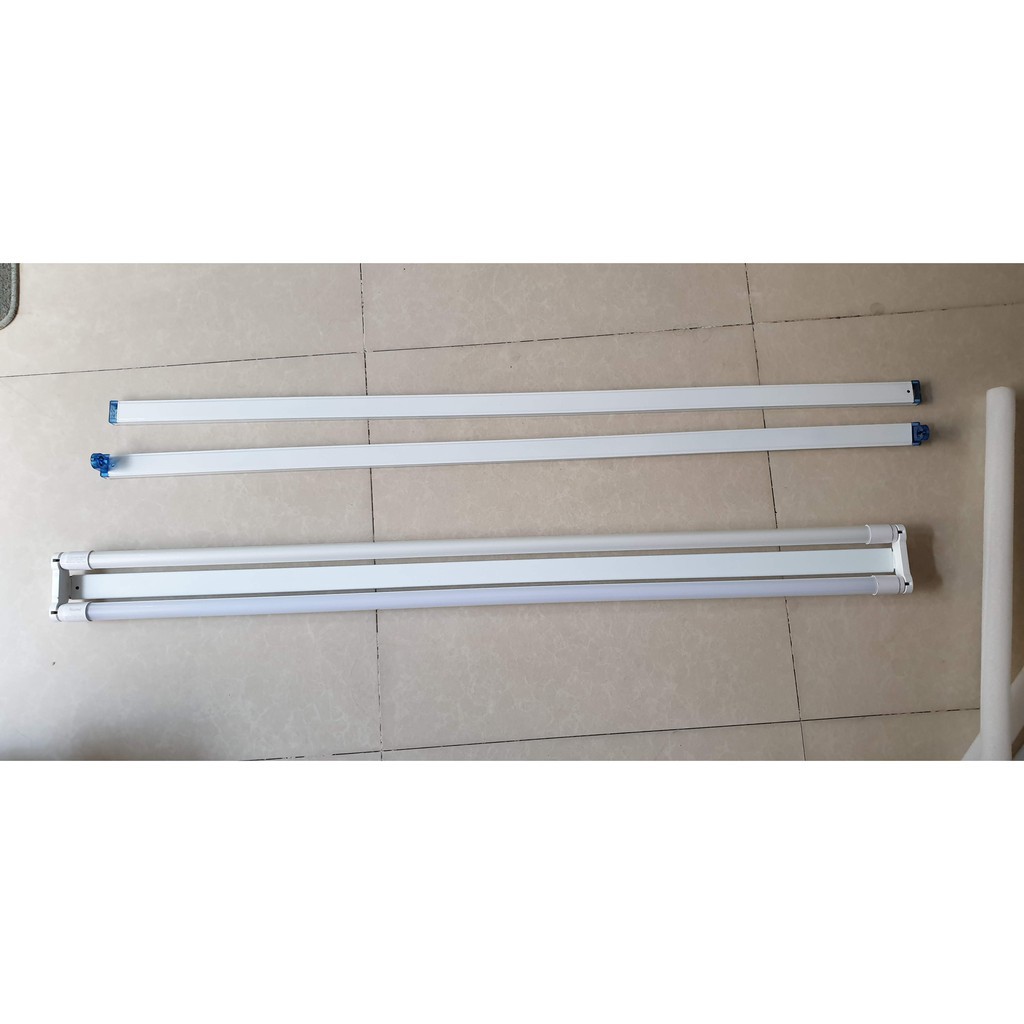 Máng đèn led 0.6m và 1.2m đơn và đôi Hot