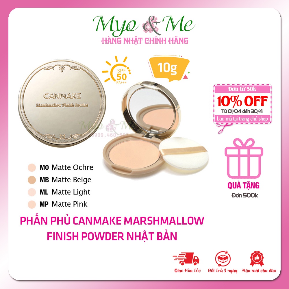 Phấn phủ Canmake Marshmallow Finish Powder