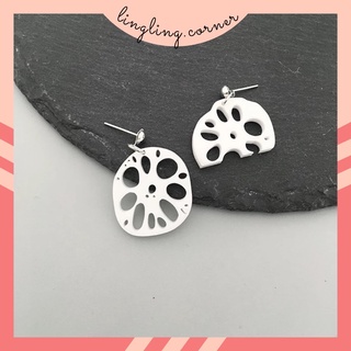 Bông tai hình ngó sen ngộ nghĩnh