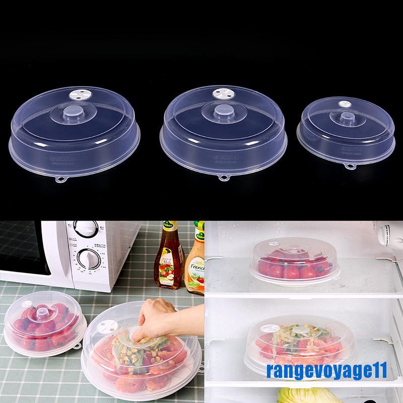 Nắp Đĩa Đựng Thức Ăn Trong Suốt Sử Dụng Được Trong Lò Vi Sóng