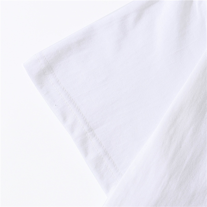 Áo thun NRVP tay ngắn cổ tròn bằng vải cotton 100% nguyên chất thời trang mùa hè dành cho nữ phong cách Hàn Quốc