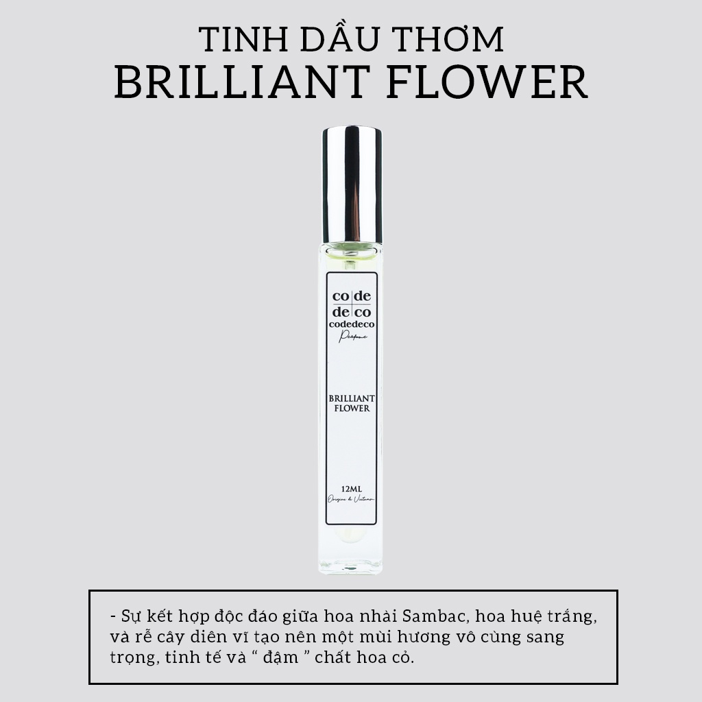 Tinh dầu thơm Code Deco Brilliant Fower 10ml