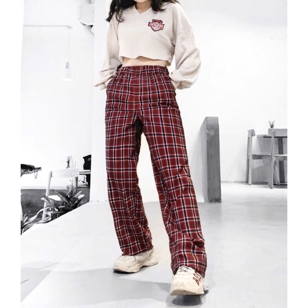 (Có video) Quần collus caro