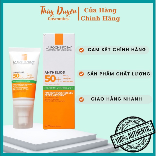 Kem Chống Nắng Cho Da Dầu La Roche Posay Anthelios Gel Cream SPF 50+ 50ML