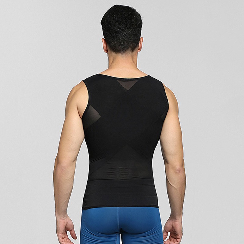 Áo lót không tay hỗ trợ định hình cơ thể thời trang cho nam