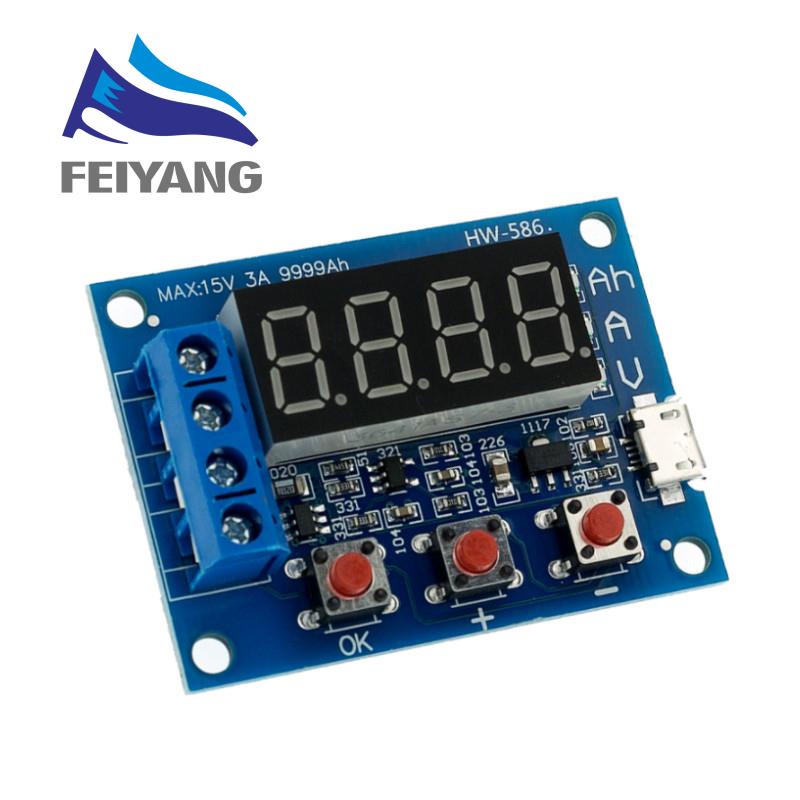 Máy kiểm tra pin ZB2L3 LED màn hình kỹ thuật số 18650 kiểm tra dung lượng chì