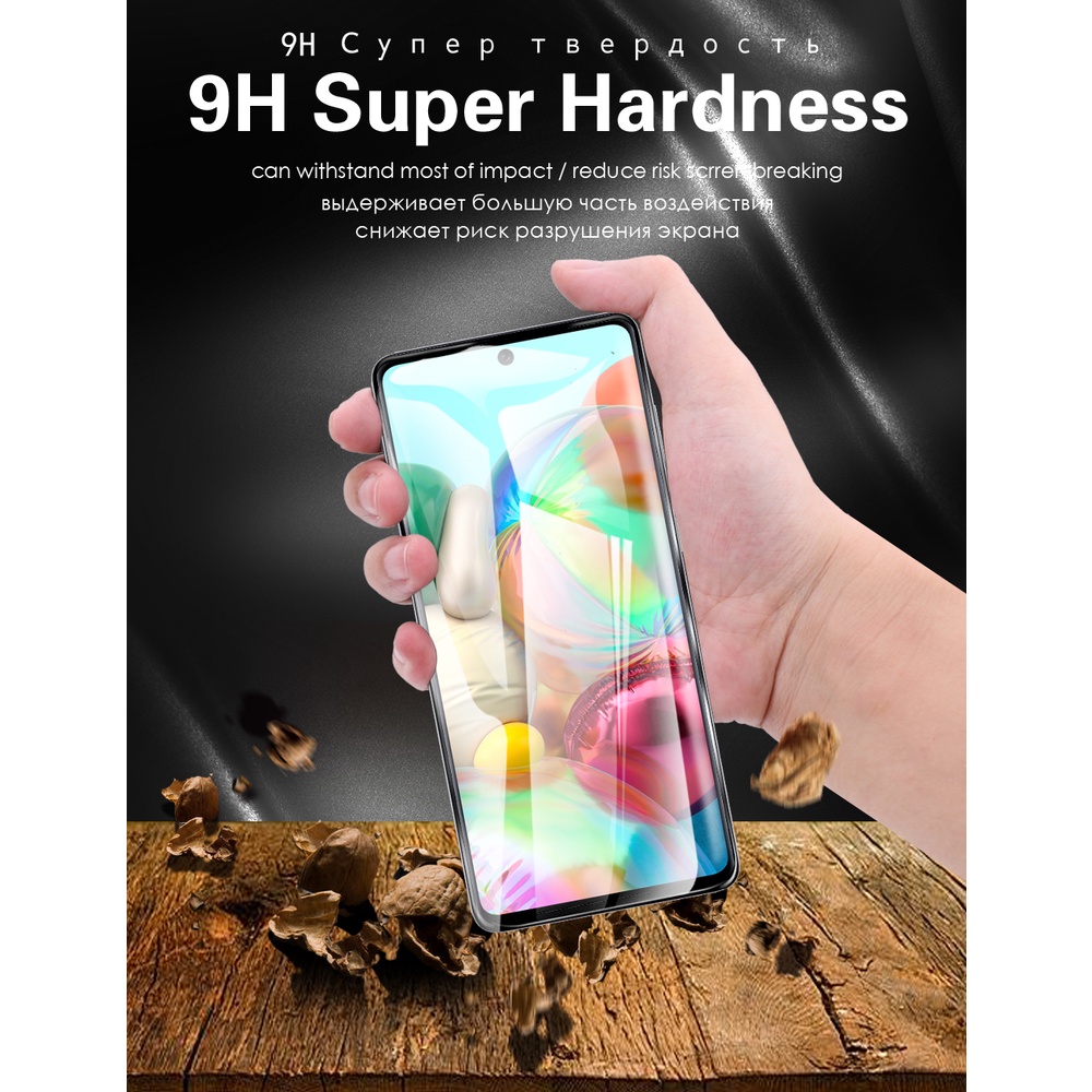 Kính Cường Lực Toàn Màn Hình Cho Samsung Galaxy A01 A03 Core A03s A13 A21s A23 A31 A33 A51 A53 A71 A73