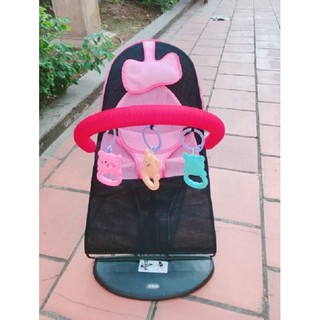 [Shopee giá rẻ] Ghế rung lưới 3 chế độ (ghế rung ăn bột)