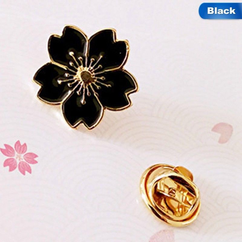 Sale 70% Trâm cài áo hình hoa anh đào nhiều màu sắc, White Giá gốc 20,000 đ - 70A49-2