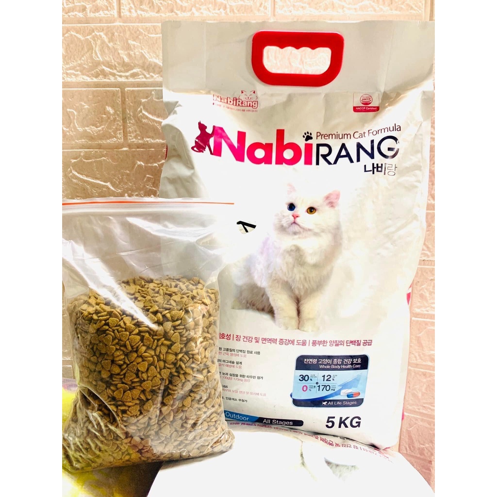 Thức ăn cho mèo hạt Nabirang Hàn Quốc,thức ăn dành cho mọi lứa tuổi