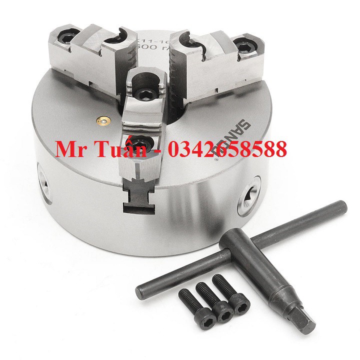Mâm cặp 3 chấu 160mm K11-160