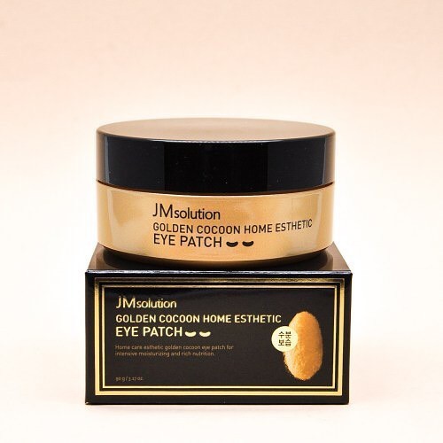 Mặt nạ mắt chiết xuất vàng JM Solution Golden Cocoon Home Esthetic Eye Patch chống lão hóa (90g/60 miếng)