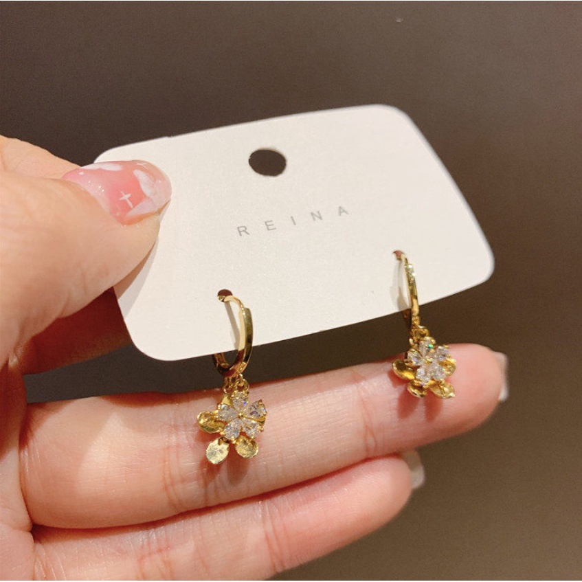 Khuyên tai thông minh phong cách Hàn Quốc đáng yêu cho nữ