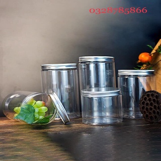 Lọ nhựa nắp nhôm 250ml