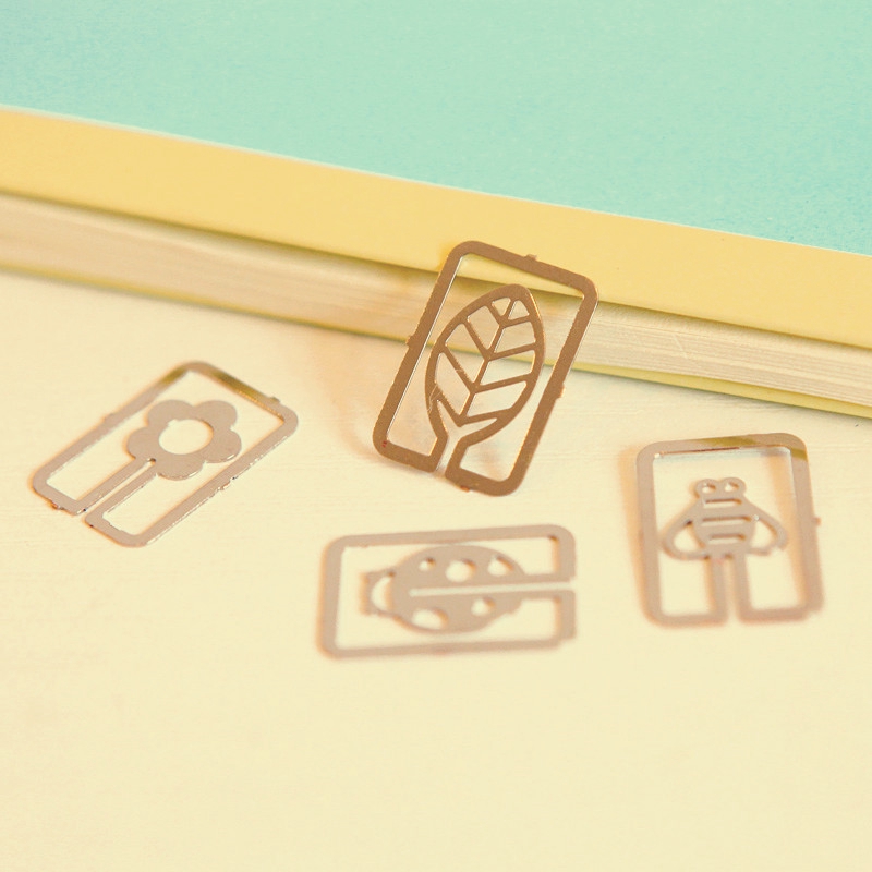 Bộ 20 thẻ kẹp sách phong cách Hàn Quốc xinh xắn