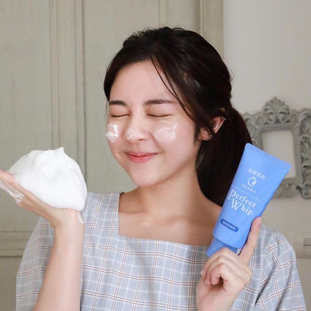 [Mã FMCGMALL - 8% đơn 250K] Sữa Rửa Mặt Shiseido Senka Perfect Whip Cleansing Foam (120g)